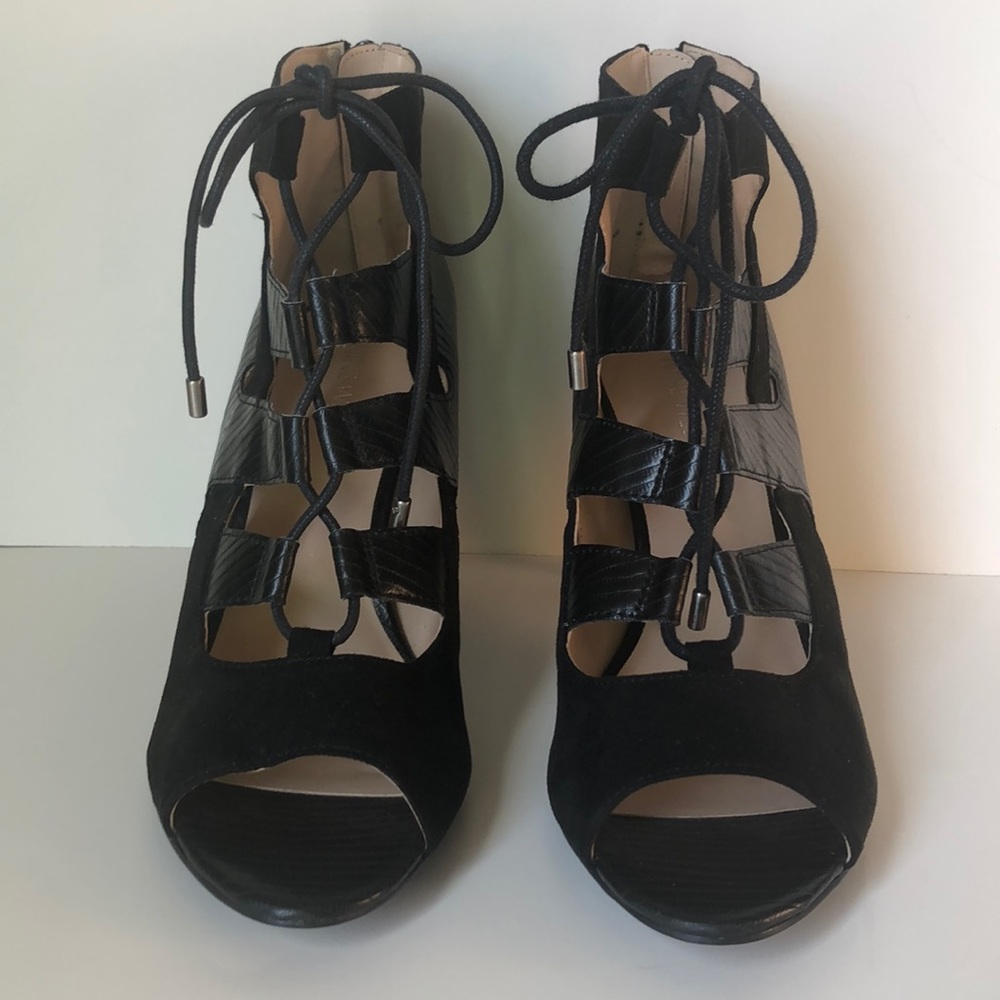 Nine West Laced Heels - Picture 2 of 8
